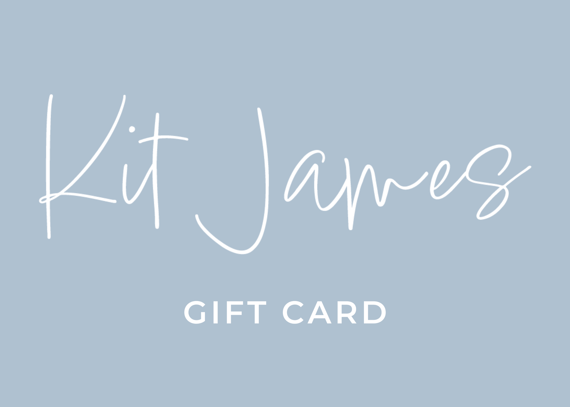 Shop Kit James Gift Card - Kit James