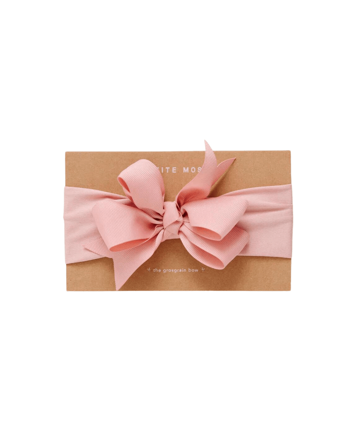 Pink Grosgrain Bow Headband - Kit James - Baby and toddler