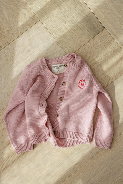 SALE Baby Cotton Cardigan - Pink - Kit James