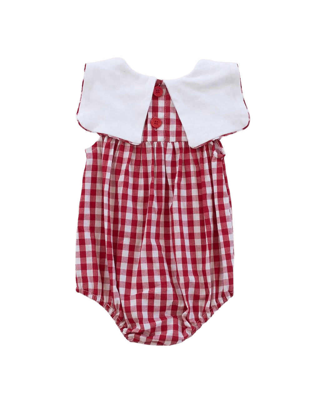 Nautical Gingham Romper - Kit James