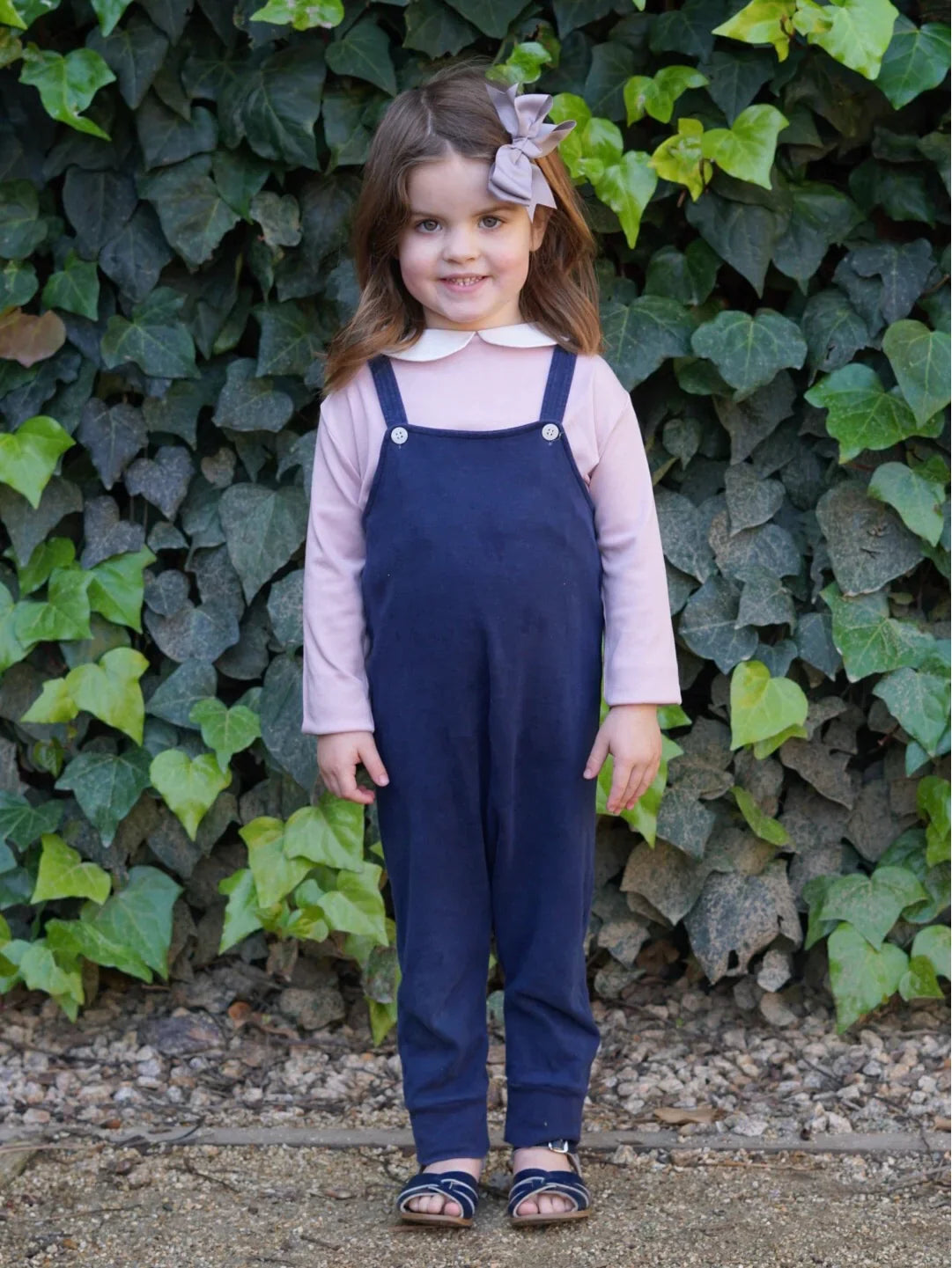 Pima Cotton Long Overall Navy - Kit James