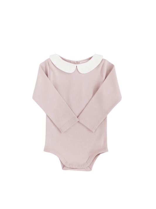 Pima Cotton Peter Pan Long Sleeve Bodysuit - Kit James